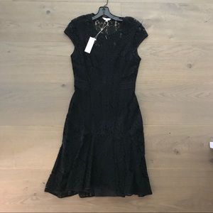 Rebecca Taylor Black Lace Dress. Brand New!